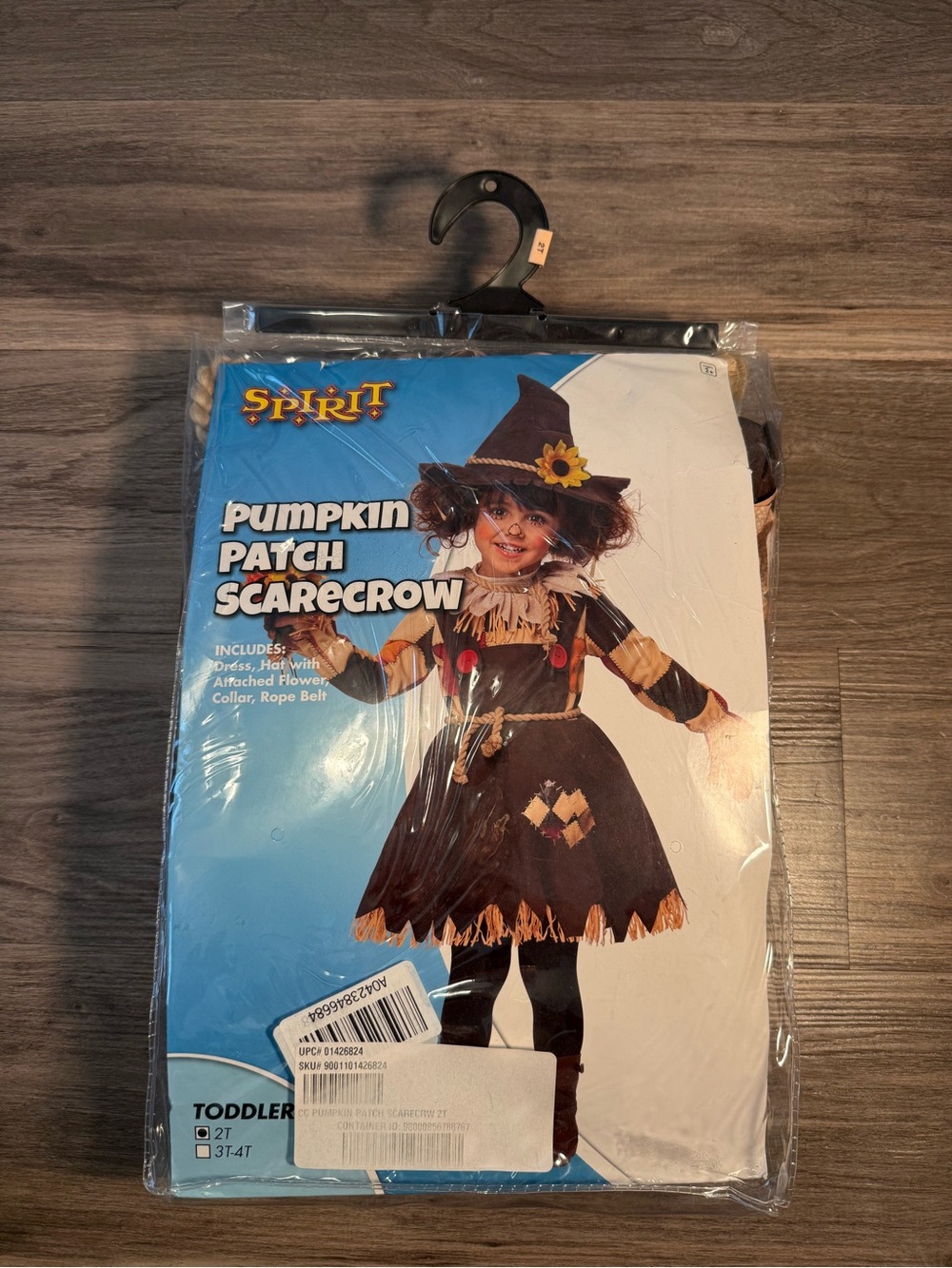 Pumpkin Patch Scarecrow Toddler Costume
